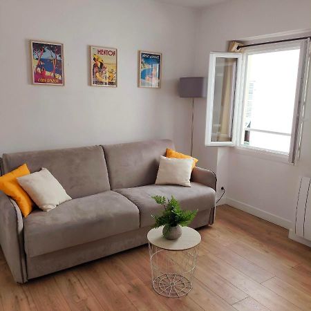 Joli Studio Dans Le Coeur De Menton Exteriör bild